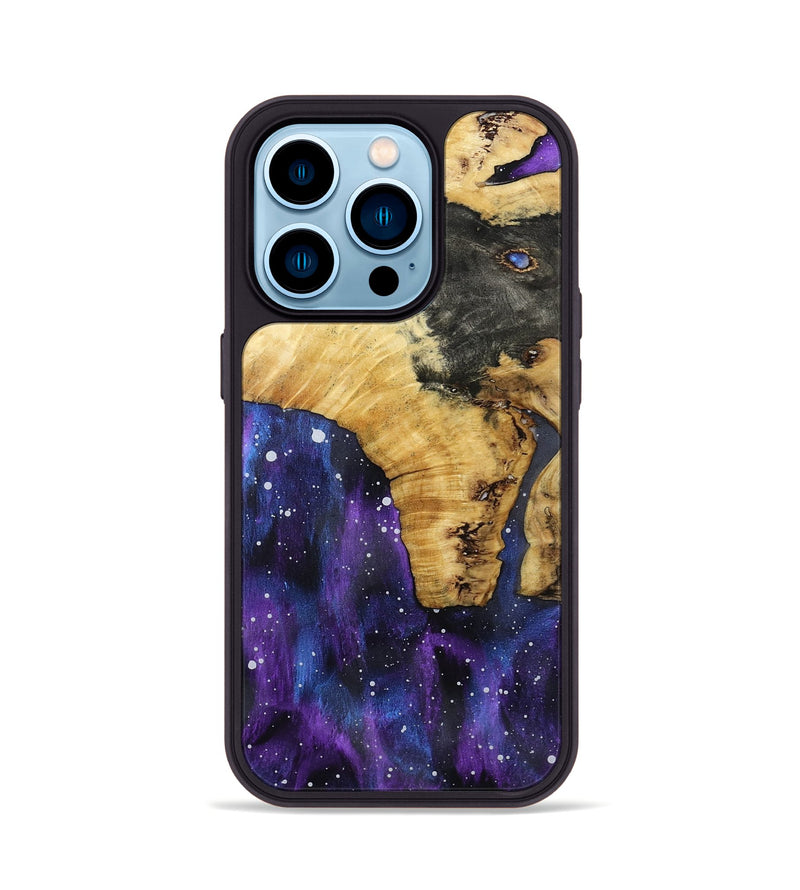 iPhone 14 Pro Wood Phone Case - Cara (Cosmos, 802046)