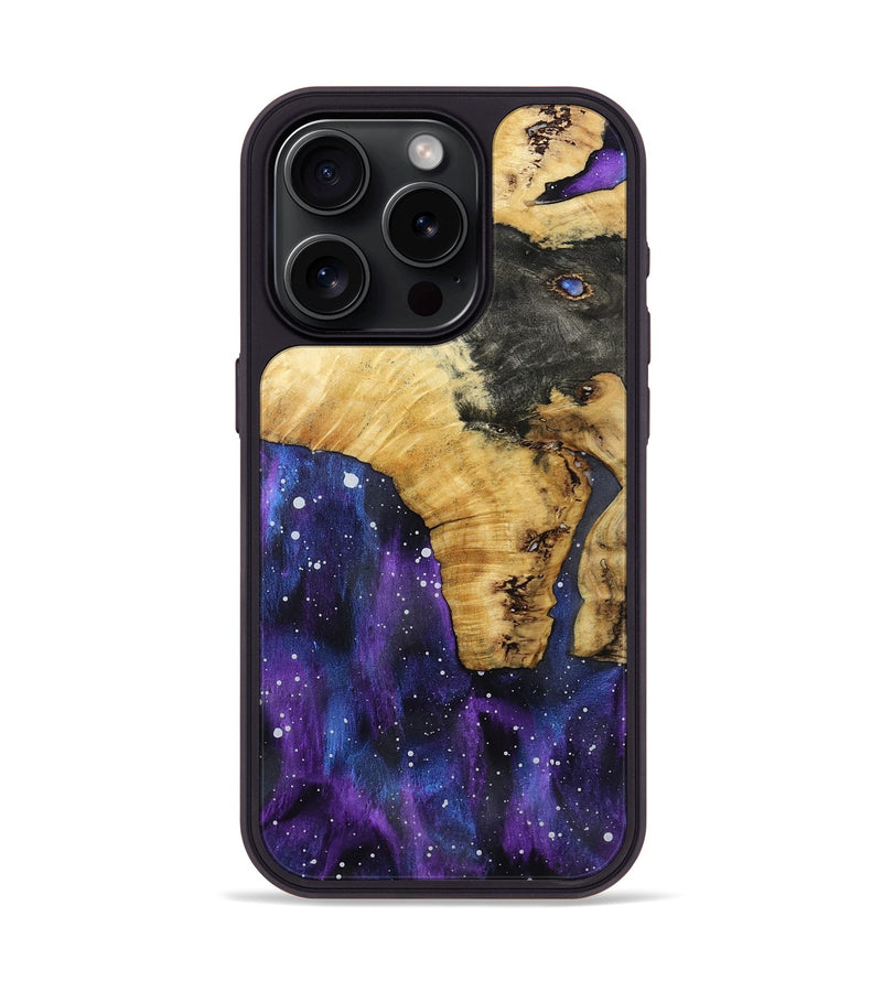 iPhone 15 Pro Wood Phone Case - Cara (Cosmos, 802046)