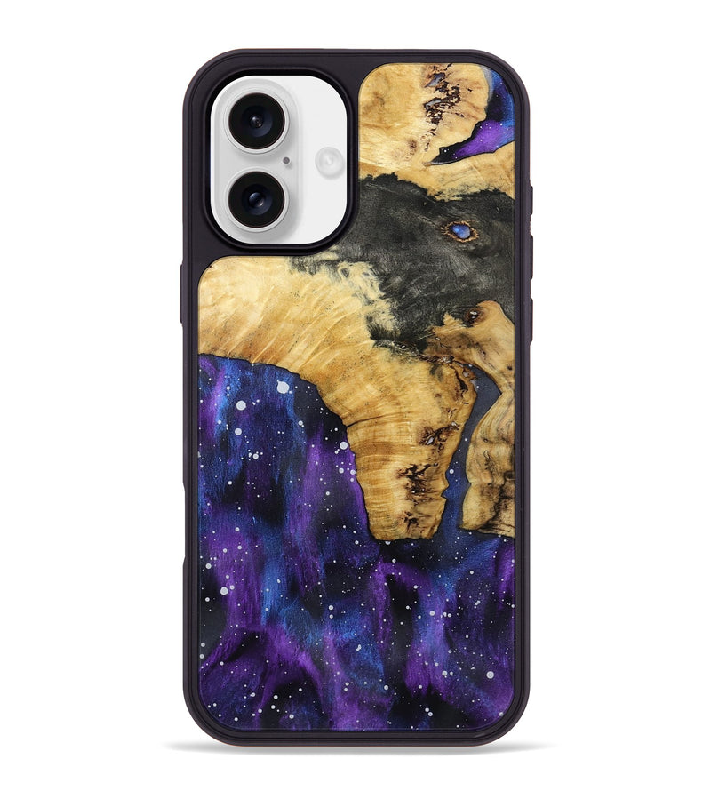 iPhone 16 Plus Wood Phone Case - Cara (Cosmos, 802046)