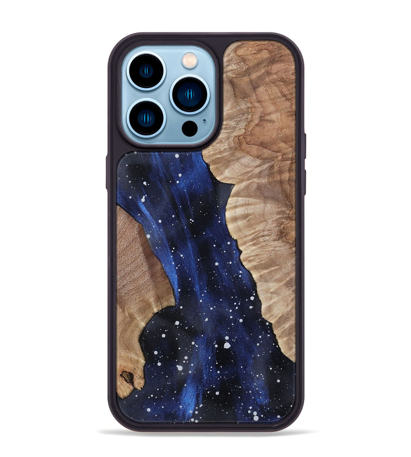 iPhone 14 Pro Max Wood Phone Case - Kenisha (Cosmos, 802047)
