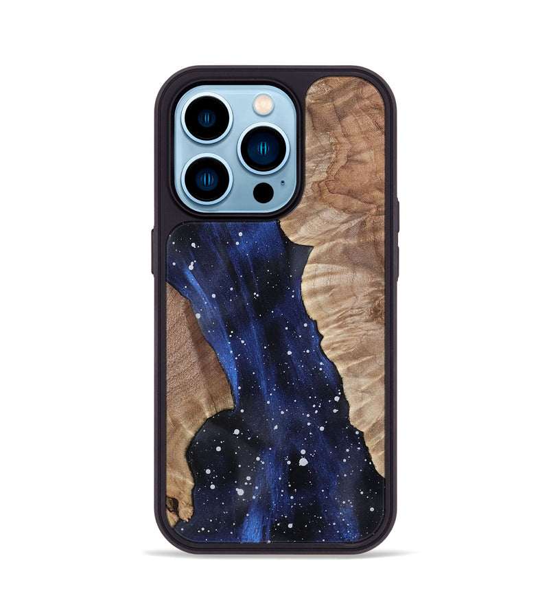 iPhone 14 Pro Wood Phone Case - Kenisha (Cosmos, 802047)