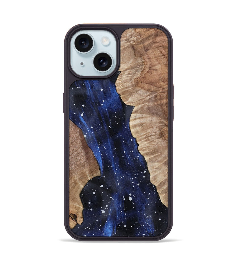 iPhone 15 Wood Phone Case - Kenisha (Cosmos, 802047)