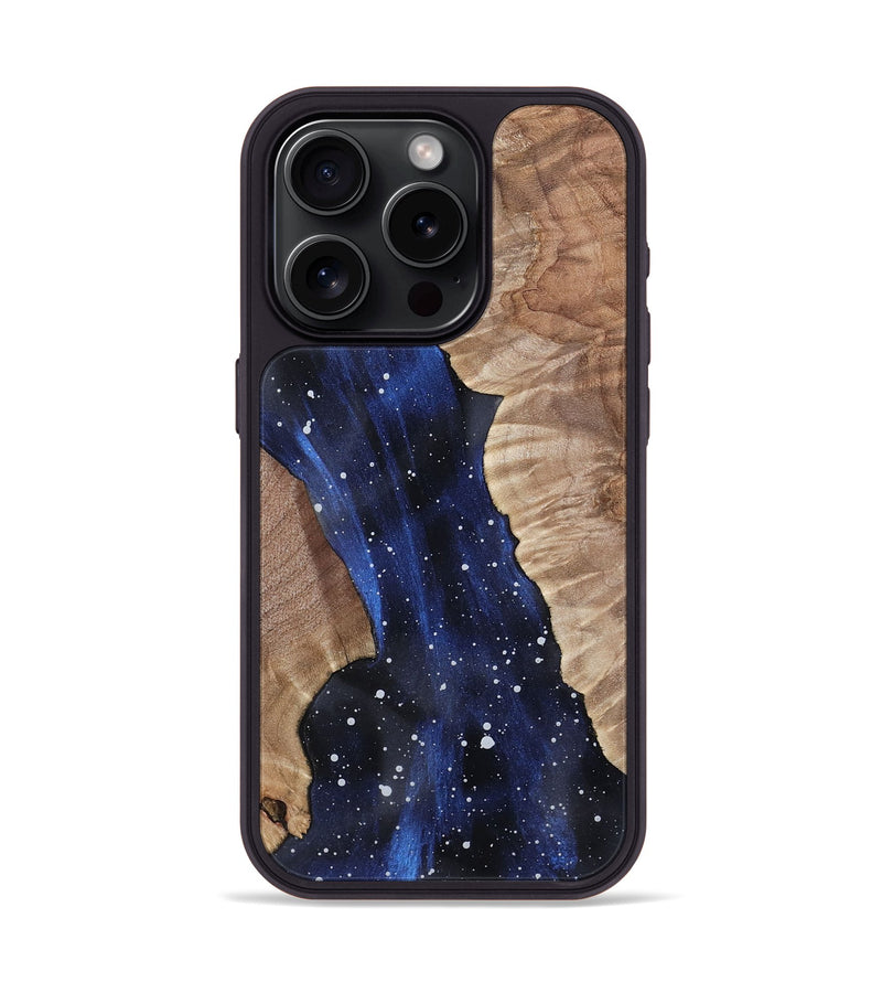 iPhone 15 Pro Wood Phone Case - Kenisha (Cosmos, 802047)