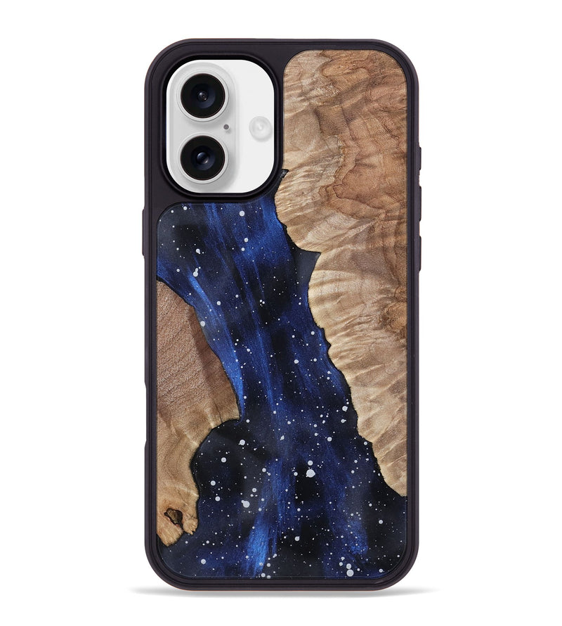 iPhone 16 Plus Wood Phone Case - Kenisha (Cosmos, 802047)
