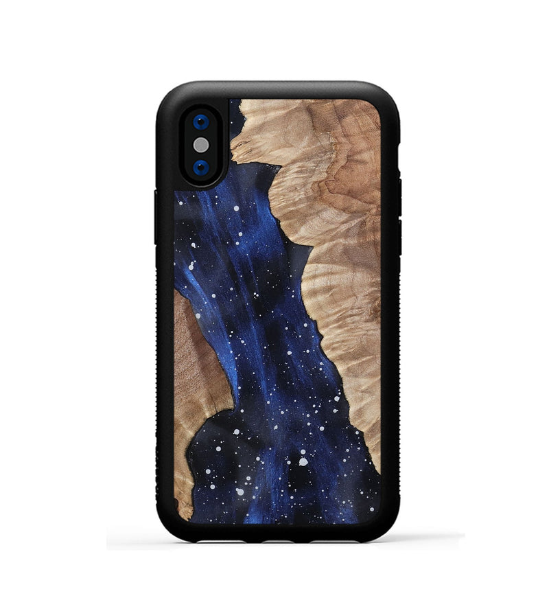 iPhone Xs Wood Phone Case - Kenisha (Cosmos, 802047)