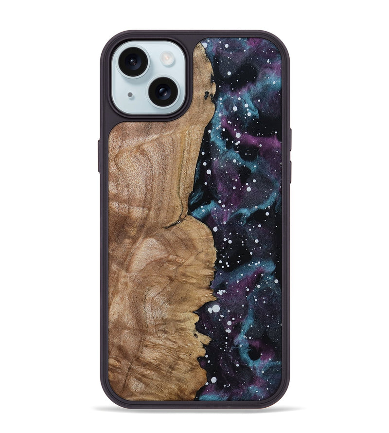 iPhone 15 Plus Wood Phone Case - Dave (Cosmos, 802048)