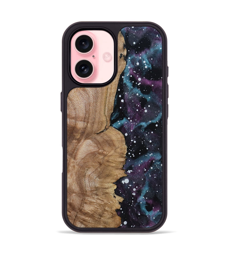 iPhone 16 Wood Phone Case - Dave (Cosmos, 802048)