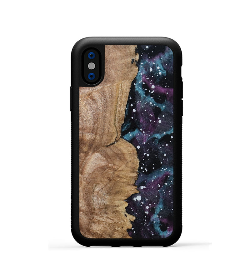 iPhone Xs Wood Phone Case - Dave (Cosmos, 802048)