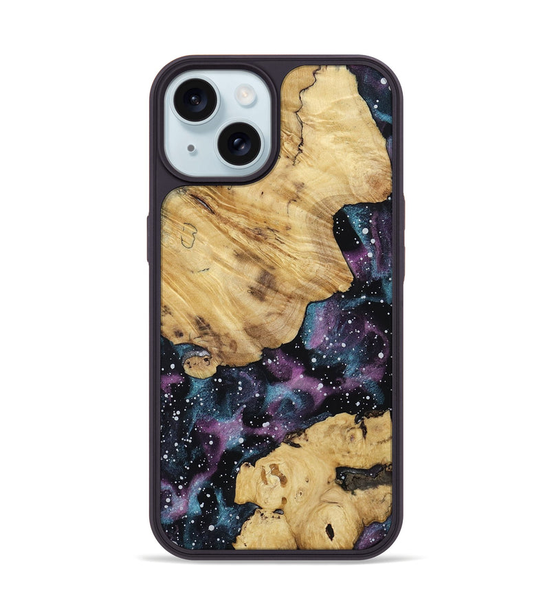 iPhone 15 Wood Phone Case - Elvis (Cosmos, 802050)