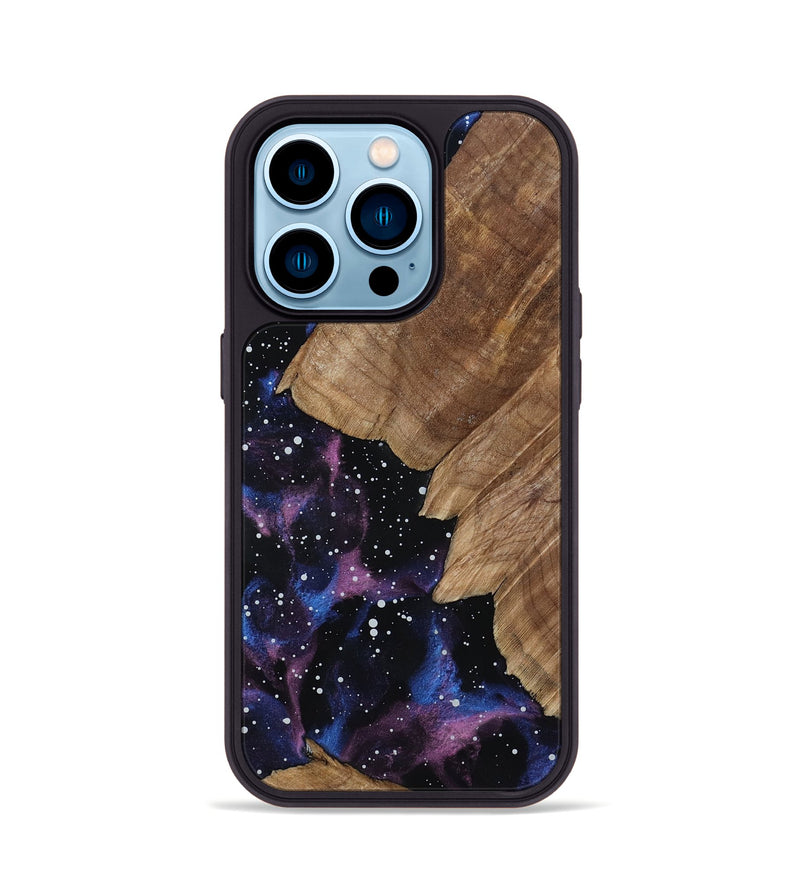 iPhone 14 Pro Wood Phone Case - Khalil (Cosmos, 802051)