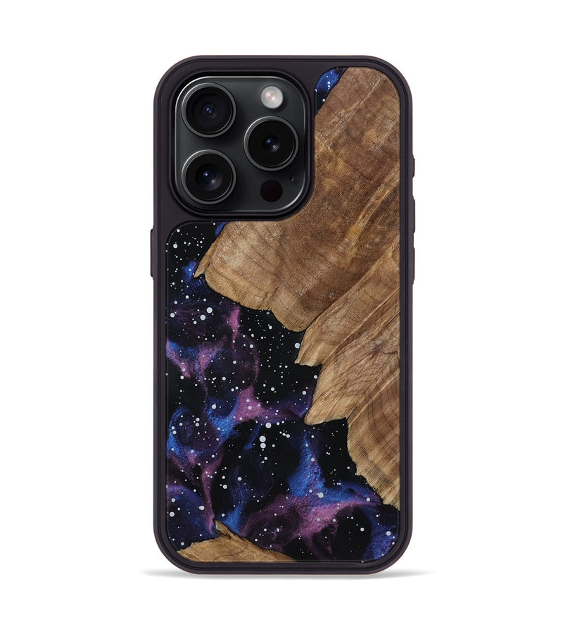 iPhone 15 Pro Wood Phone Case - Khalil (Cosmos, 802051)