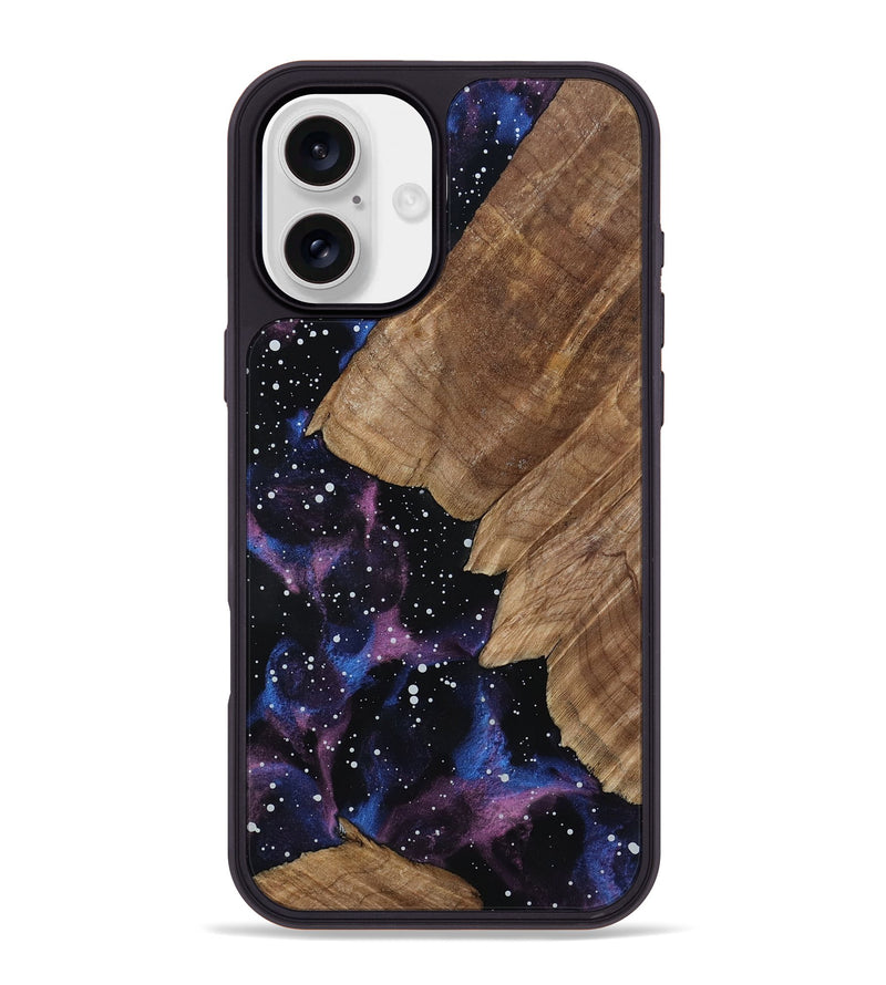 iPhone 16 Plus Wood Phone Case - Khalil (Cosmos, 802051)
