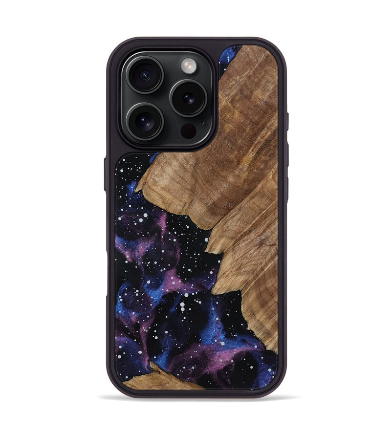 iPhone 16 Pro Wood Phone Case - Khalil (Cosmos, 802051)