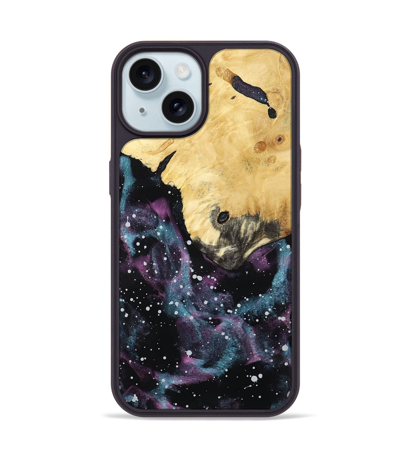 iPhone 15 Wood Phone Case - Jenna (Cosmos, 802052)