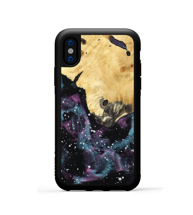 iPhone Xs Wood Phone Case - Jenna (Cosmos, 802052)