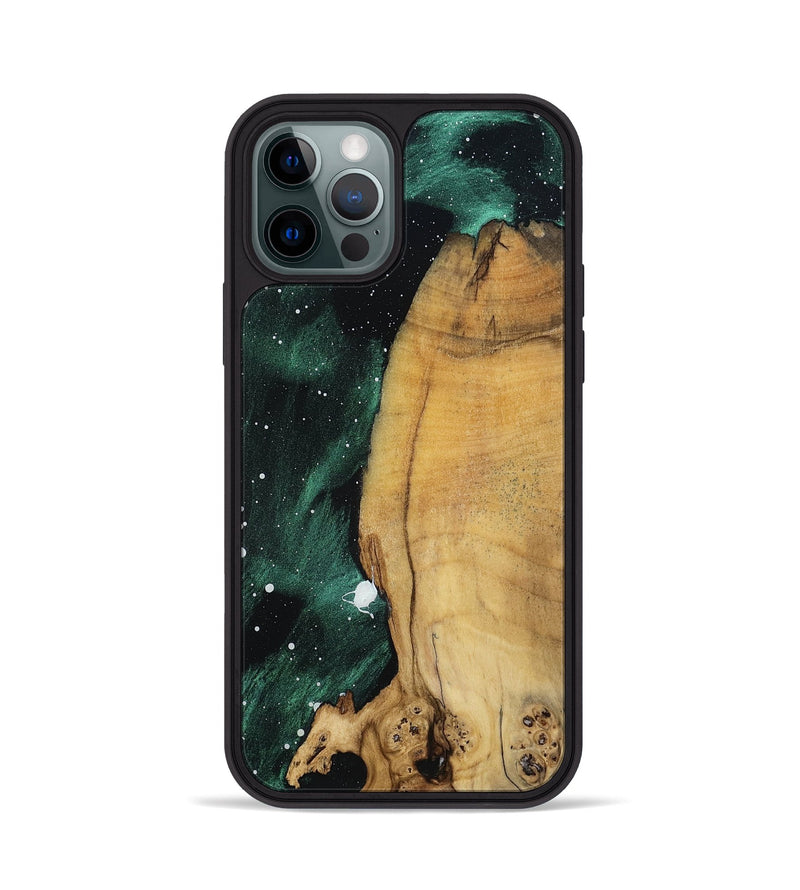iPhone 12 Pro Wood Phone Case - Thad (Cosmos, 802053)
