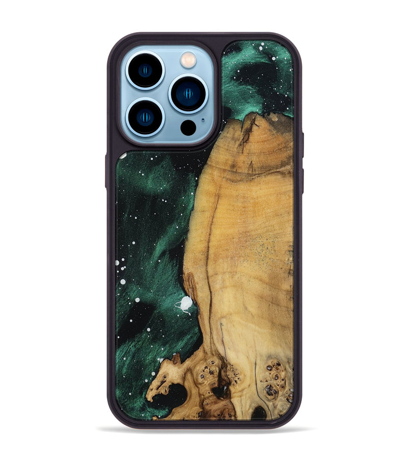 iPhone 14 Pro Max Wood Phone Case - Thad (Cosmos, 802053)