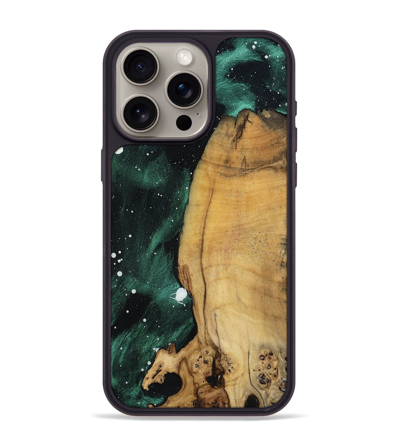 iPhone 15 Pro Max Wood Phone Case - Thad (Cosmos, 802053)