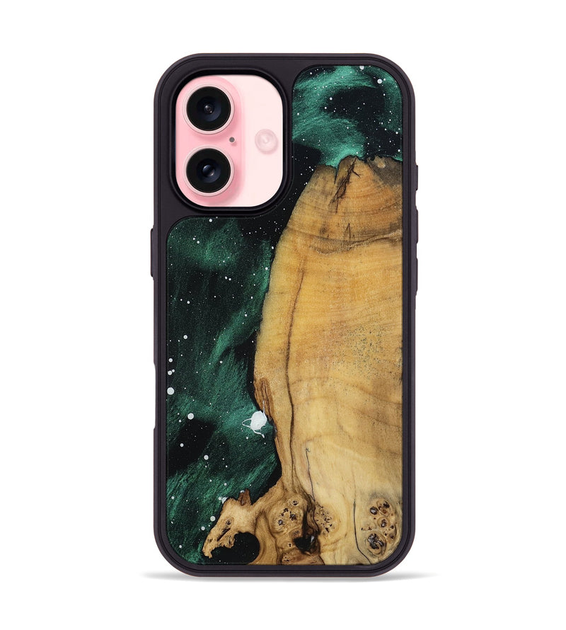 iPhone 16 Wood Phone Case - Thad (Cosmos, 802053)