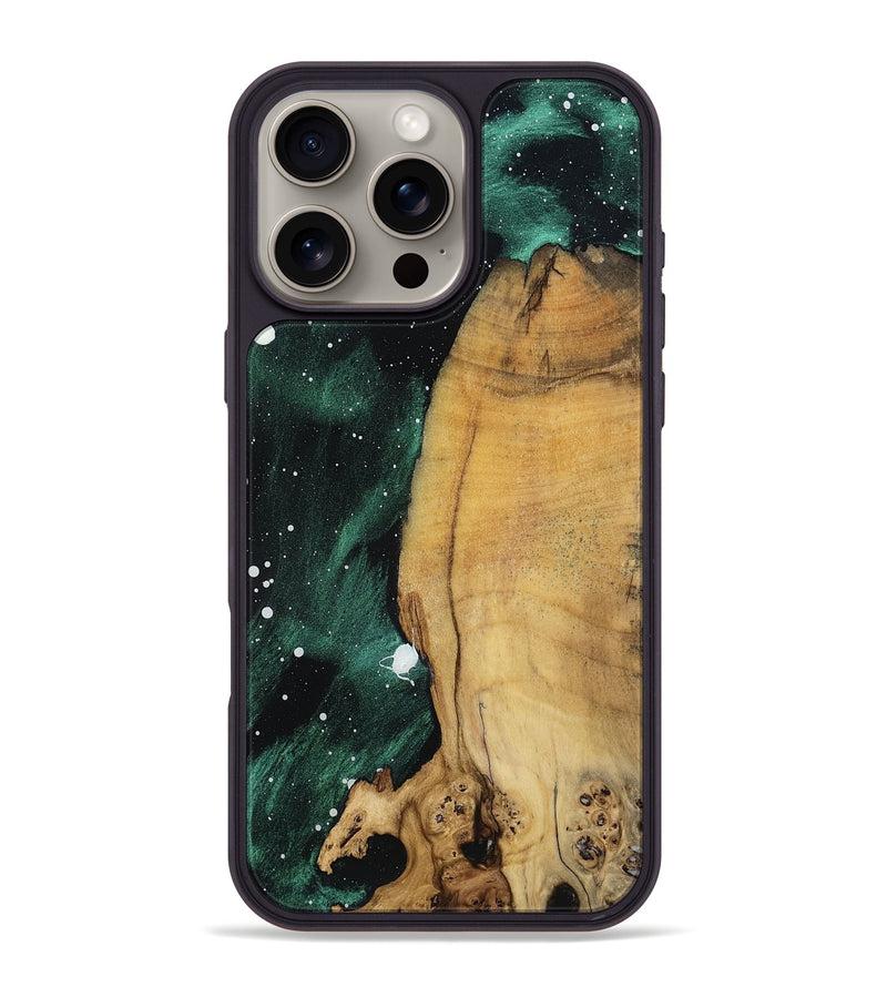 iPhone 16 Pro Max Wood Phone Case - Thad (Cosmos, 802053)