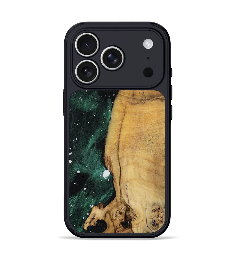 iPhone 17 Pro Wood Phone Case - Thad (Cosmos, 802053)