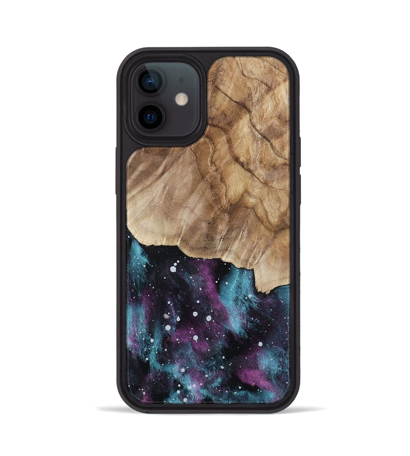 iPhone 12 Wood Phone Case - Velvet (Cosmos, 802054)