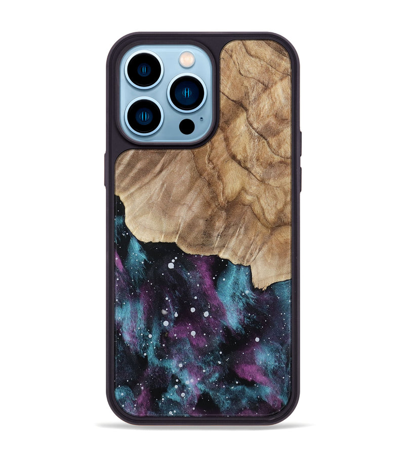 iPhone 14 Pro Max Wood Phone Case - Velvet (Cosmos, 802054)