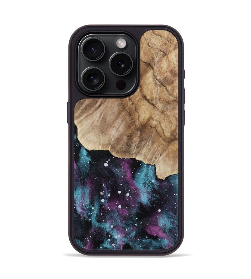 iPhone 15 Pro Wood Phone Case - Velvet (Cosmos, 802054)