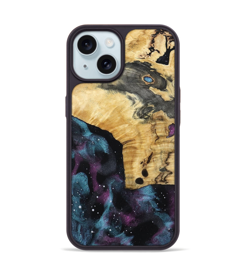 iPhone 15 Wood Phone Case - Emerie (Cosmos, 802056)