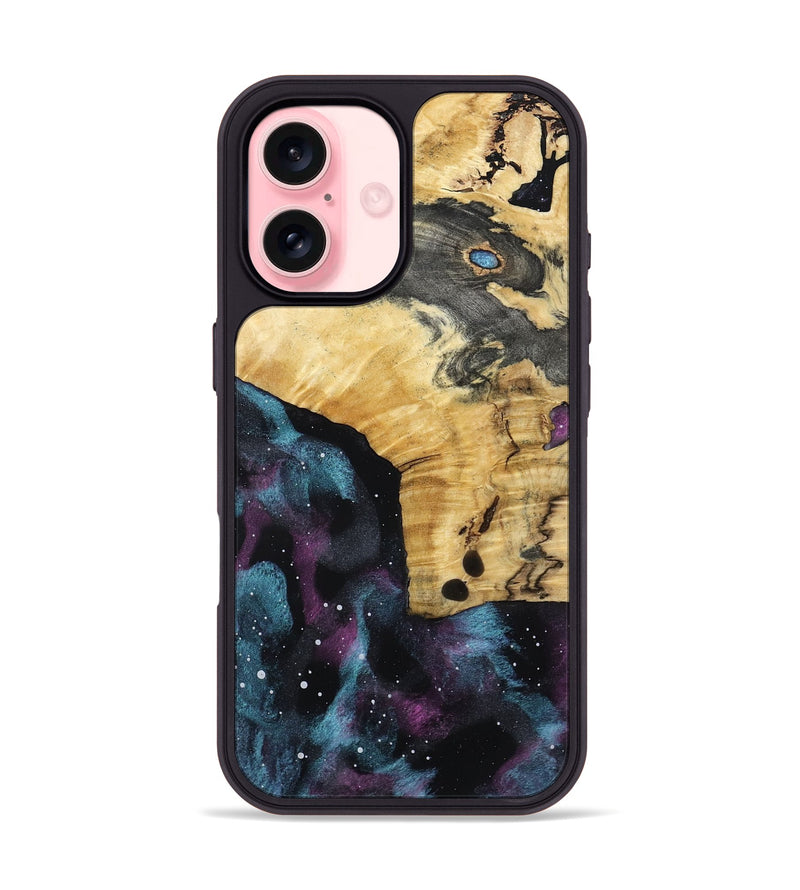 iPhone 16 Wood Phone Case - Emerie (Cosmos, 802056)
