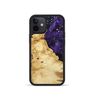 iPhone 12 mini Wood Phone Case - Ariella (Cosmos, 802057)