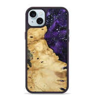 iPhone 15 Plus Wood Phone Case - Ariella (Cosmos, 802057)