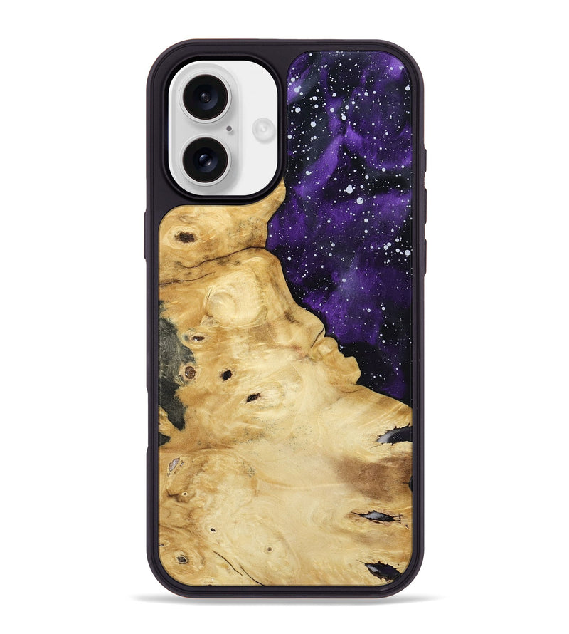 iPhone 16 Plus Wood Phone Case - Ariella (Cosmos, 802057)