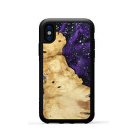 iPhone Xs Wood Phone Case - Ariella (Cosmos, 802057)