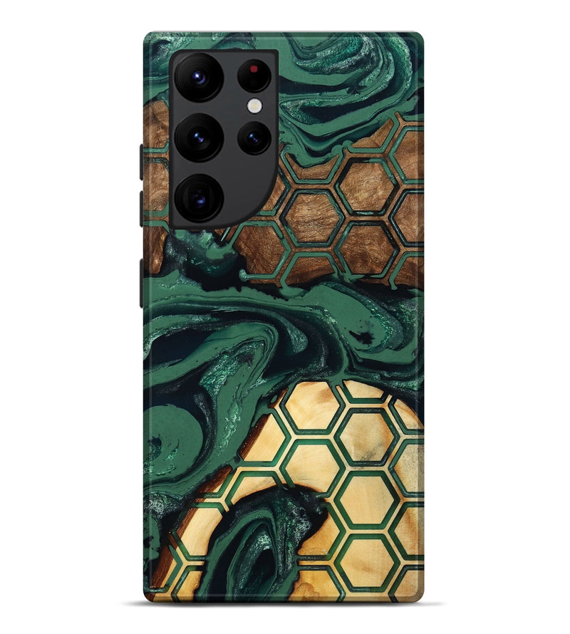 Galaxy S22 Ultra Wood Live Edge Phone Case - Lulu (Pattern, 802058)