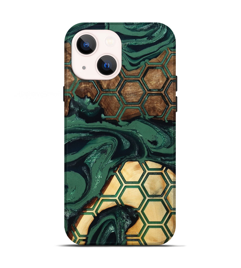 iPhone 13 Wood Live Edge Phone Case - Lulu (Pattern, 802058)