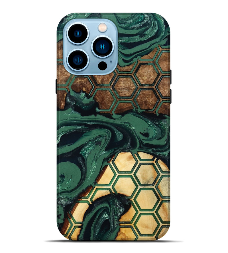 iPhone 14 Pro Max Wood Live Edge Phone Case - Lulu (Pattern, 802058)