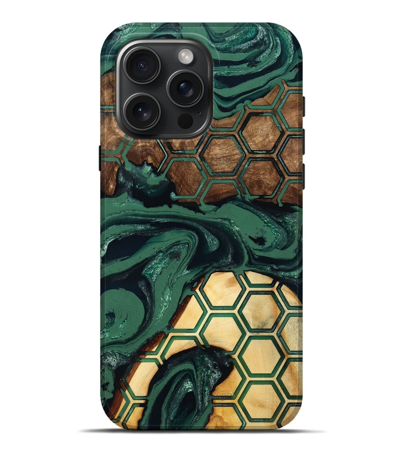 iPhone 16 Pro Max Wood Live Edge Phone Case - Lulu (Pattern, 802058)