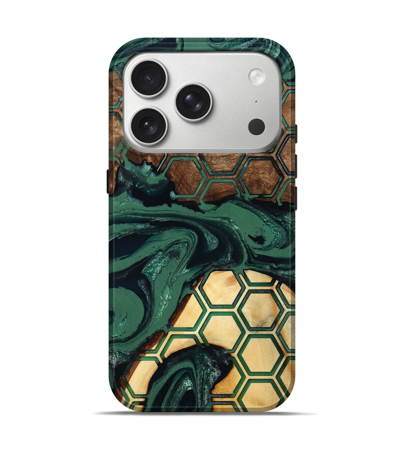 iPhone 17 Pro Wood Live Edge Phone Case - Lulu (Pattern, 802058)