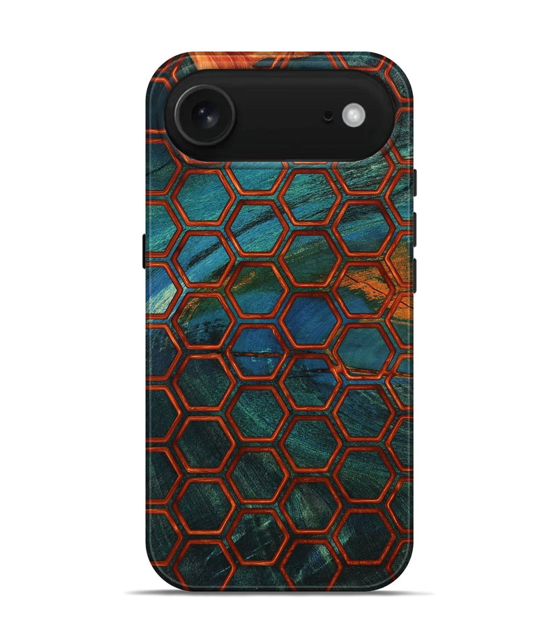 iPhone 17 Air Wood Live Edge Phone Case - Pam (Double Dyed, 802059)