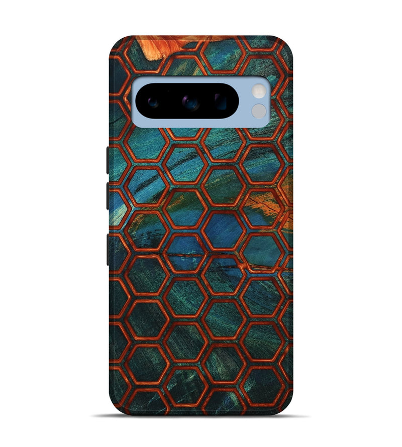 Pixel 8 Pro Wood Live Edge Phone Case - Pam (Double Dyed, 802059)