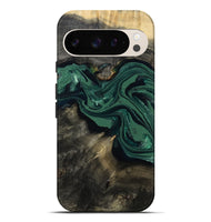 Pixel 10 Pro XL Wood Live Edge Phone Case - Carol (Green, 802061)
