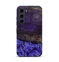 Galaxy S23 Wood Live Edge Phone Case - Abril (Purple, 802062)