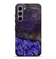 Galaxy S23 Plus Wood Live Edge Phone Case - Abril (Purple, 802062)