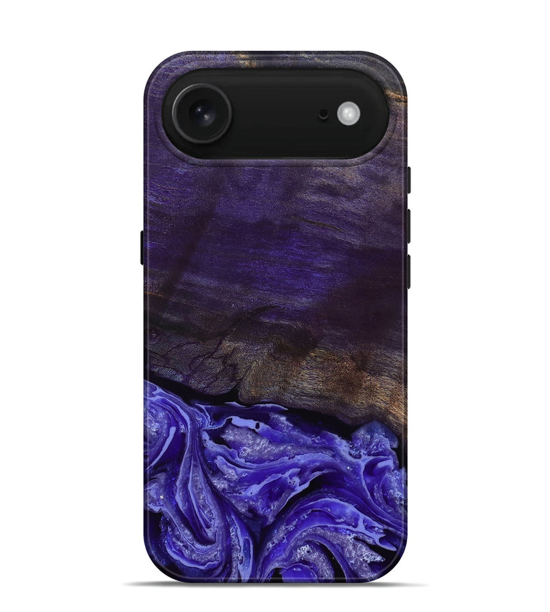 iPhone 17 Air Wood Live Edge Phone Case - Abril (Purple, 802062)