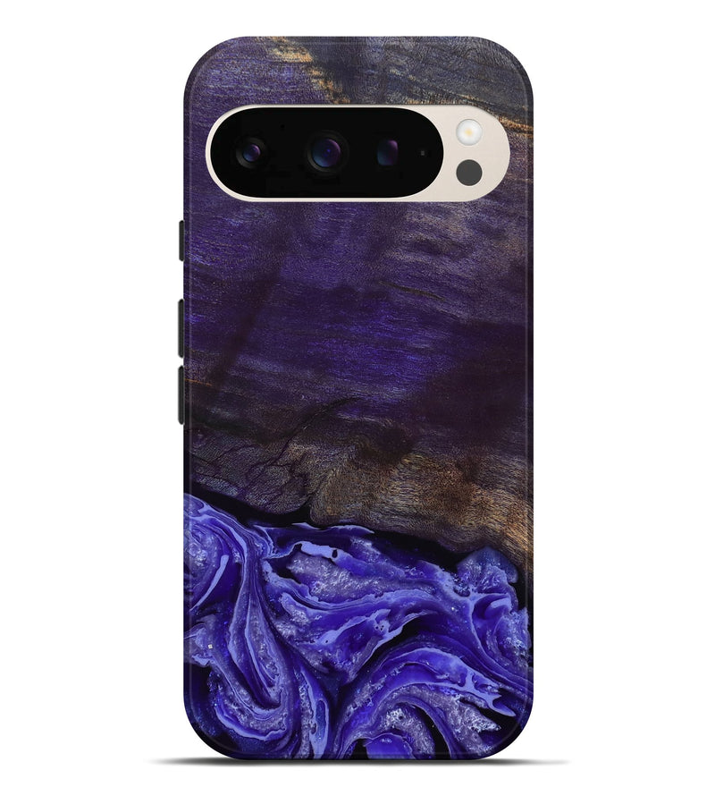 Pixel 10 Pro XL Wood Live Edge Phone Case - Abril (Purple, 802062)