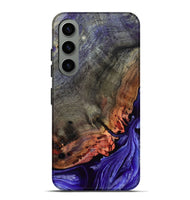 Galaxy S24 Plus Wood Live Edge Phone Case - Israel (Purple, 802064)