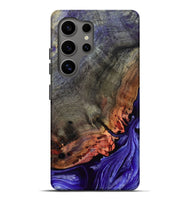Galaxy S25 Ultra Wood Live Edge Phone Case - Israel (Purple, 802064)