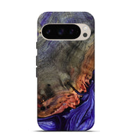 Pixel 9 Pro Wood Live Edge Phone Case - Israel (Purple, 802064)