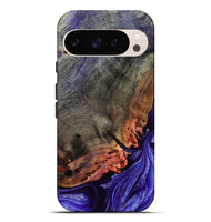 Pixel 9 Pro XL Wood Live Edge Phone Case - Israel (Purple, 802064)